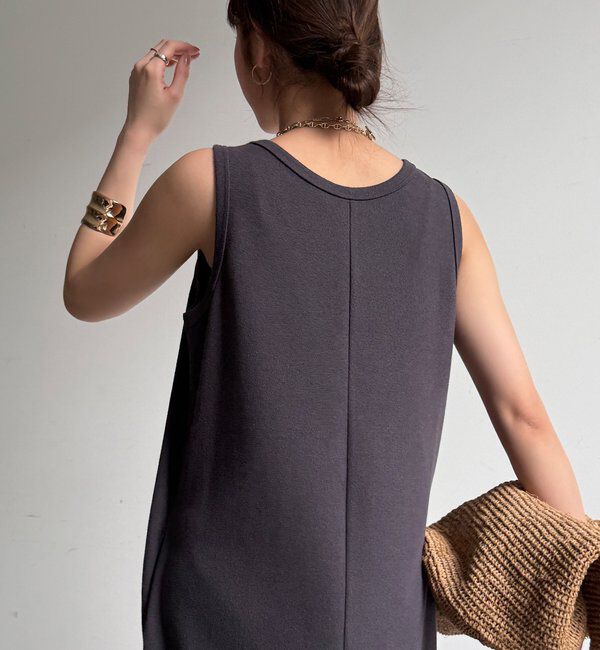  「【全骨格細見え】ブークレーダンボールタンクワンピース」|ワンピース|