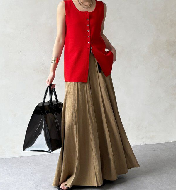  「パネルプリーツスカート」|スカート|