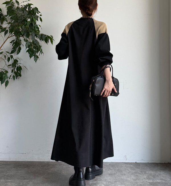  「【WEB限定】ミリタリー風ドッキングワンピース」|ワンピース|