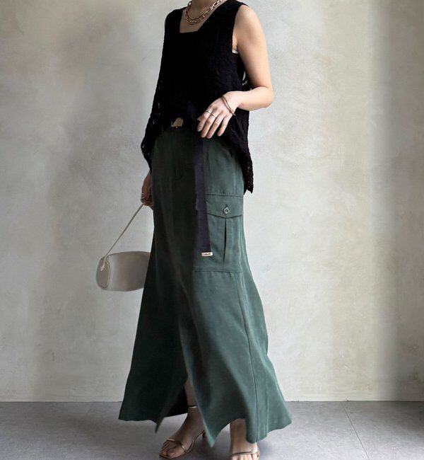  「ツイルカーゴスカート」|スカート|