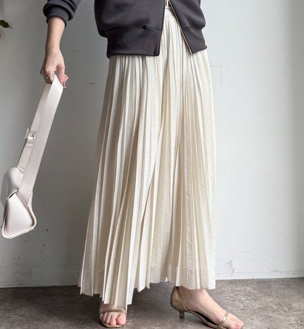  「ランダムプリーツスカート」|スカート|