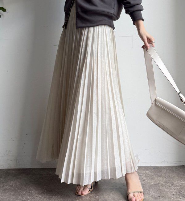  「ランダムプリーツスカート」|スカート|