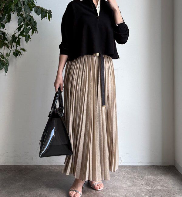  「ランダムプリーツスカート」|スカート|