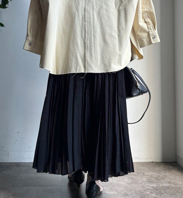  「ランダムプリーツスカート」|スカート|