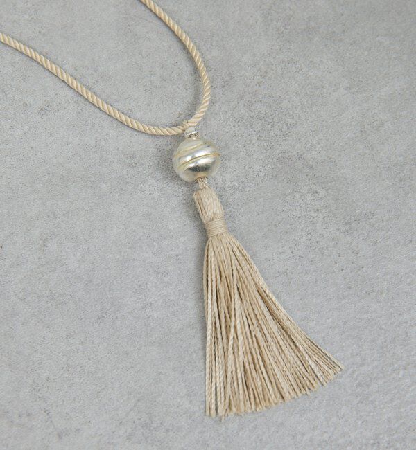  「フリンジコードネックレス」|リング|