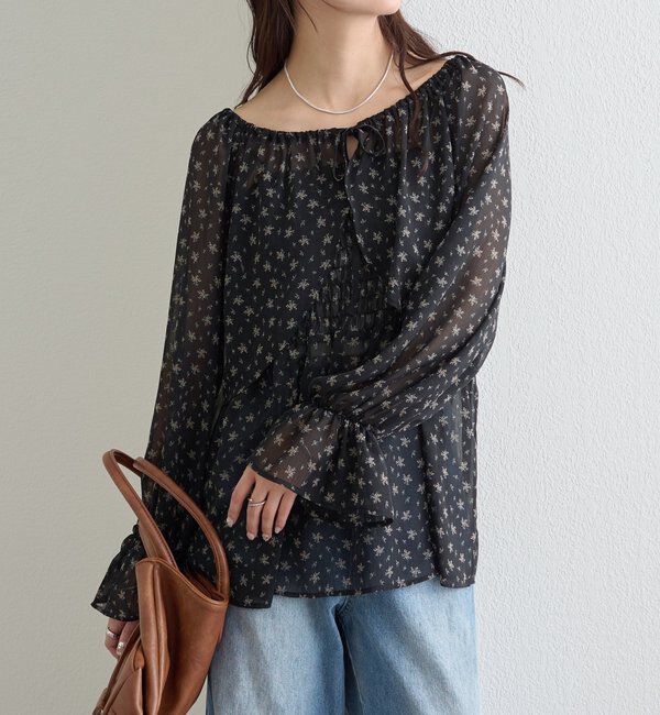  「シアーフラワーキャミボレロSET」|シャツ・ブラウス|