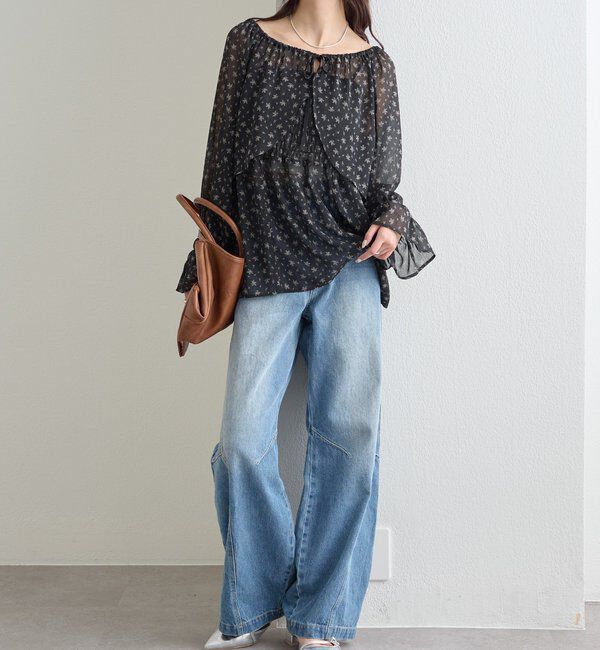  「シアーフラワーキャミボレロSET」|シャツ・ブラウス|