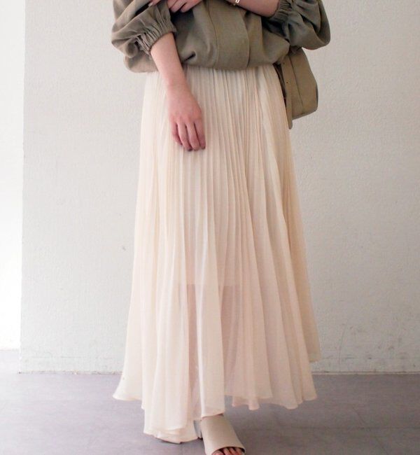  「シアープリーツスカート」|スカート|