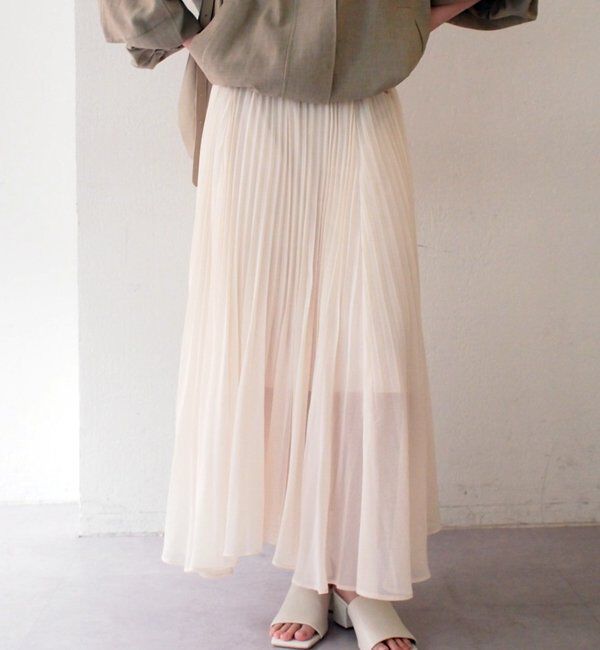  「シアープリーツスカート」|スカート|