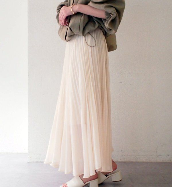  「シアープリーツスカート」|スカート|