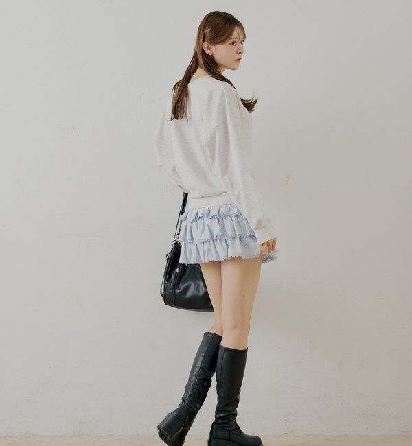  「ワンショルルーズスウェット」|Tシャツ・カットソー|