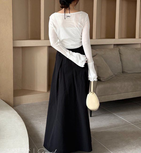  「【LE'MAGE&times;gemeilコラボ】ティアードスリーブロンT」|Tシャツ・カットソー|