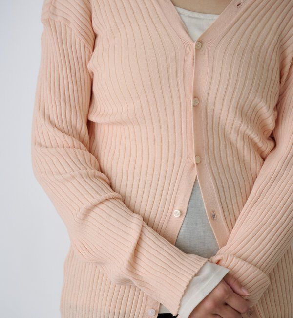  「2WAYリブカーディガン」|カーディガン|