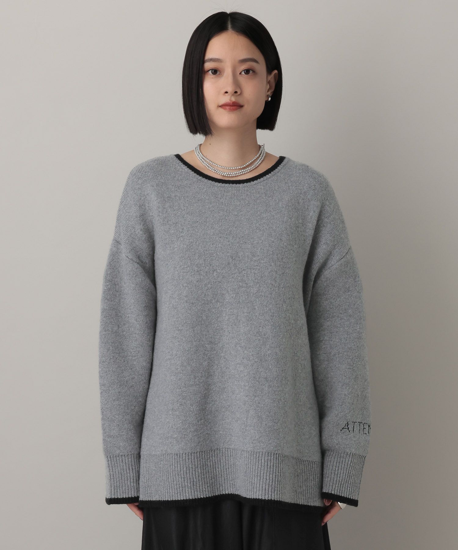 A part by 「【前後2WAY】ロゴニットプルオーバー」|ニット・セーター|