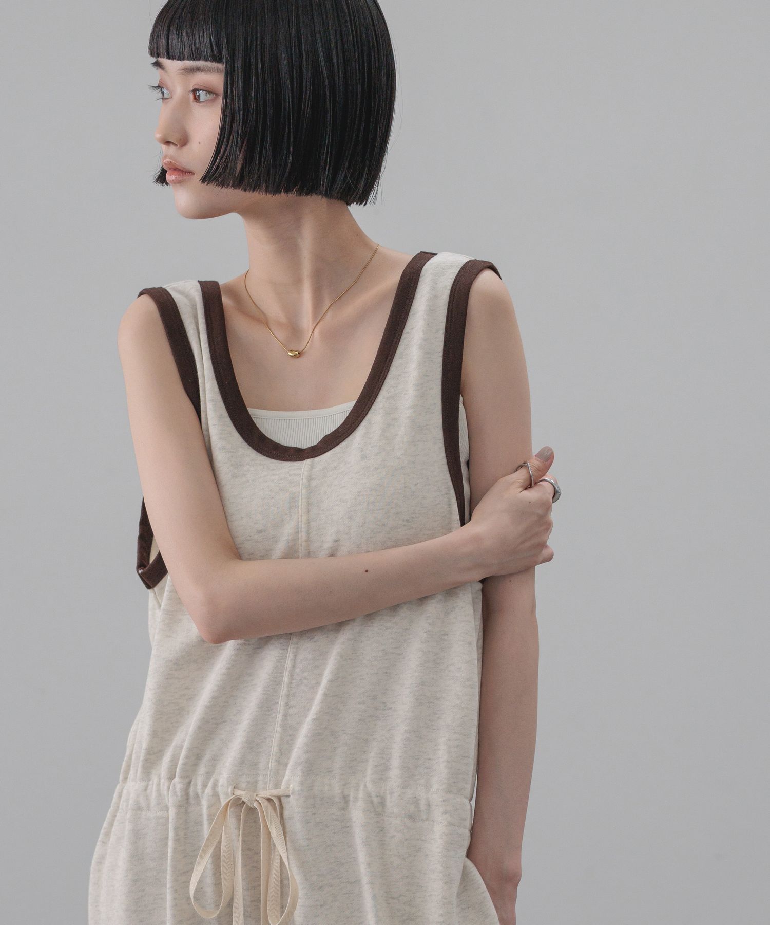 LOWRYS FARM「カットオールインワン」|ワンピース|