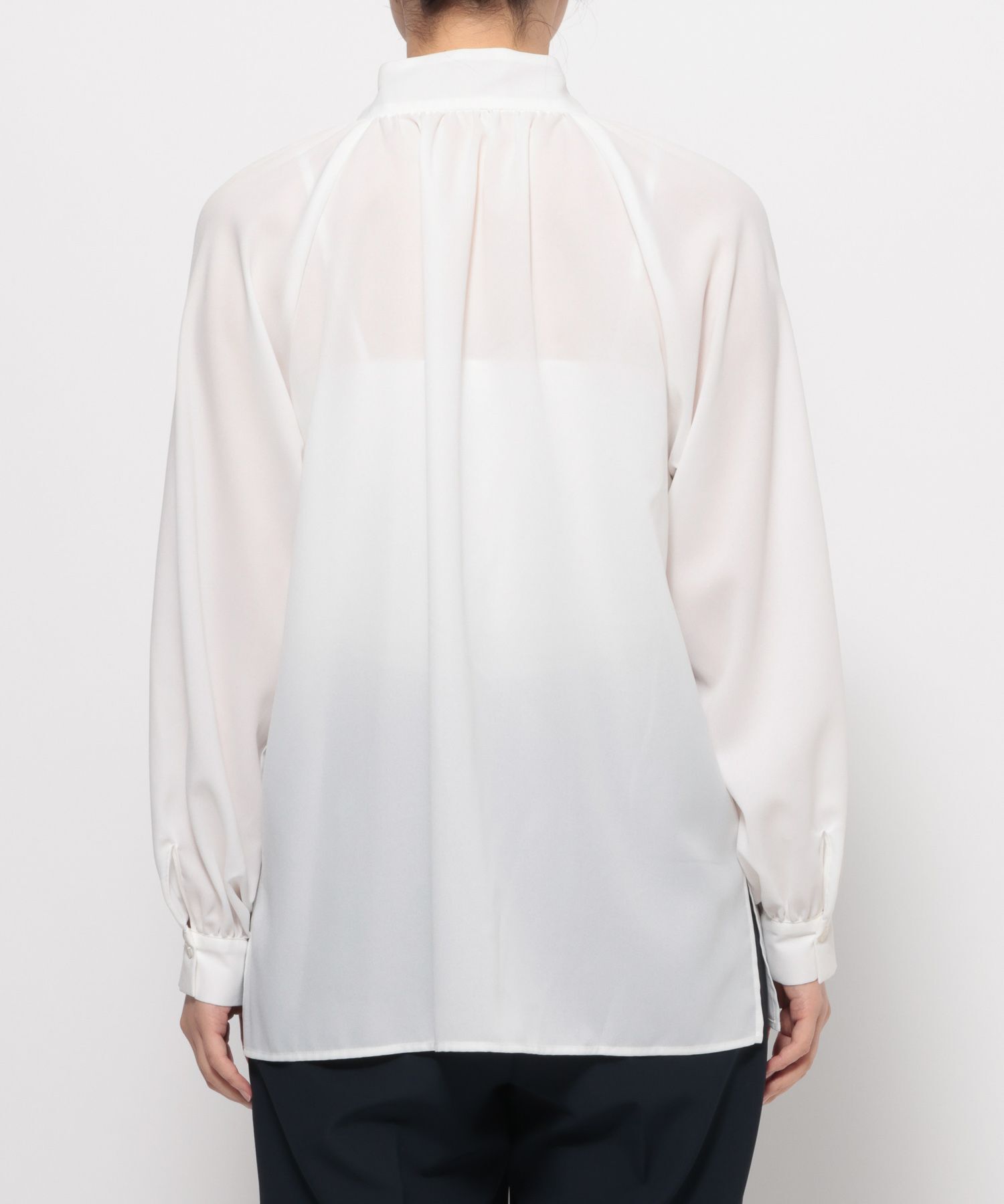  「【入卒／セレモニー】リボンブラウス」|シャツ・ブラウス|