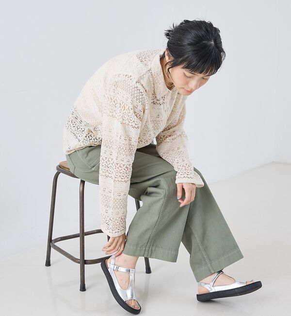 collex「【MOHI/モヒ】Tストラップサンダル」|サンダル|