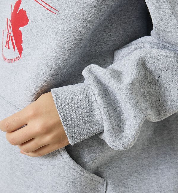 ABAHOUSE「【FRUIT OF THE LOOM】FTL&times;EVA ロゴプリントフーディー /」|パーカー|