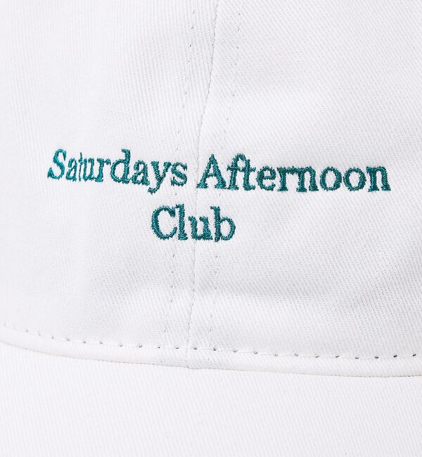ABAHOUSE「【Saturdays Afternoon Club】 刺繍キャップ【予約】」|その他|