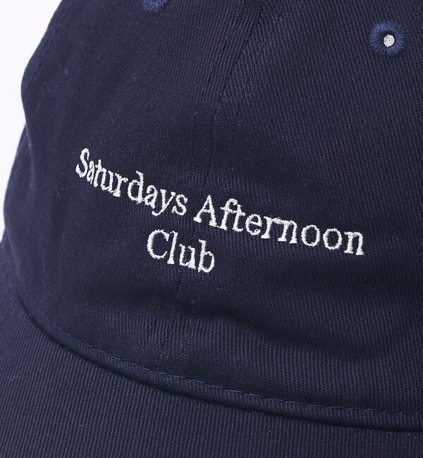 ABAHOUSE「【Saturdays Afternoon Club】 刺繍キャップ【予約】」|その他|