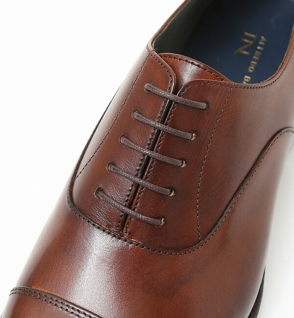 alfredoBANNISTER「【一部店舗＋WEB限定】グッドイヤーウエルト 内羽根 ストレートチップ シューズ」|ビジネス・ドレスシューズ|