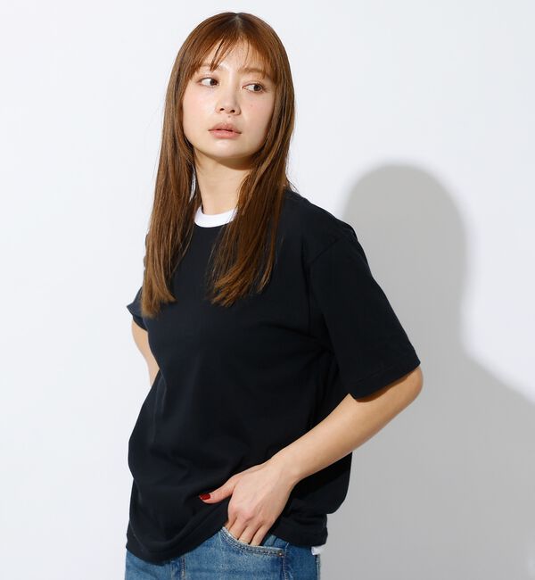 Rouge vif「【HANES/ヘインズ】リバーシブルTシャツ by THE DODO JEAN」|Tシャツ・カットソー|