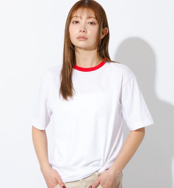 Rouge vif「【HANES/ヘインズ】リバーシブルTシャツ by THE DODO JEAN」|Tシャツ・カットソー|