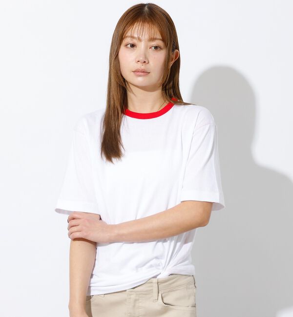 Rouge vif「【HANES/ヘインズ】リバーシブルTシャツ by THE DODO JEAN」|Tシャツ・カットソー|