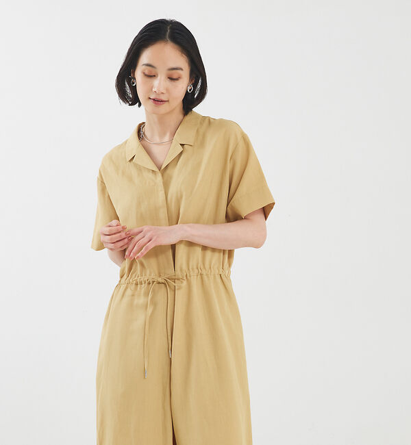 qualite「ライトリネンオールインワン」|オールインワン|