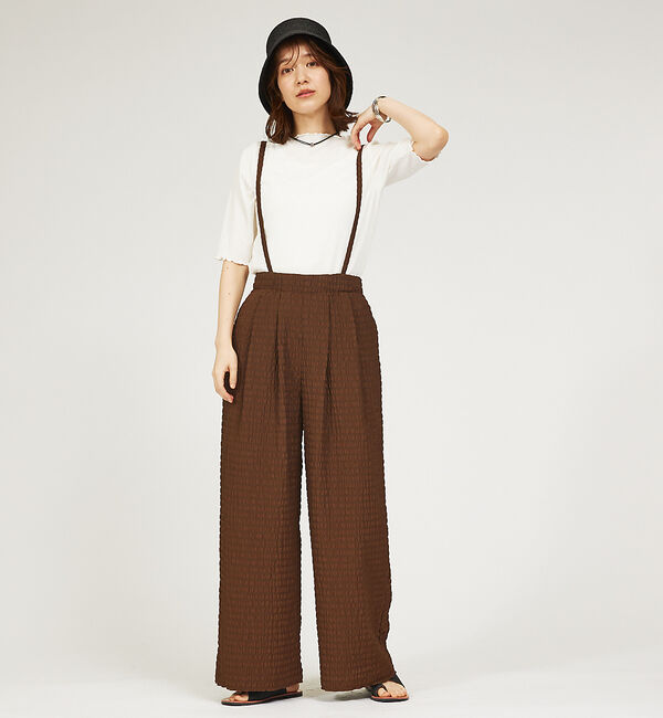 abahouse mavie「メロウスパーク5分袖プルオーバー」|Tシャツ・カットソー|