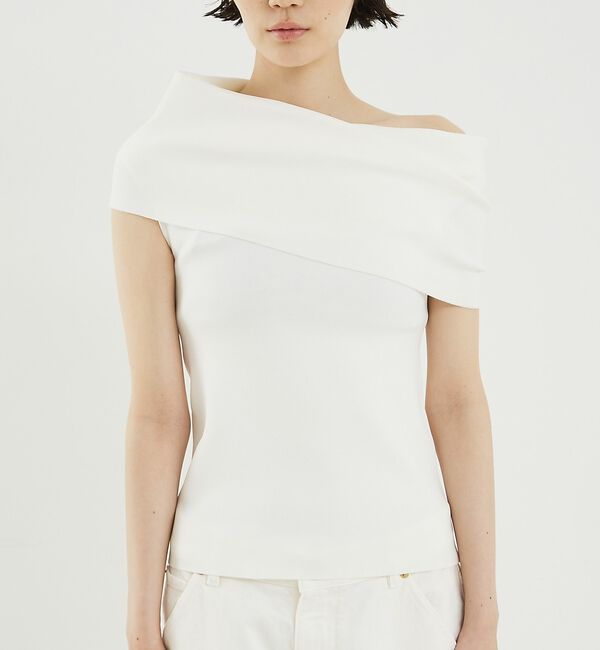 The Store by C' 「【COCUCA】オフショルダーニット【予約】」|ニット・セーター|