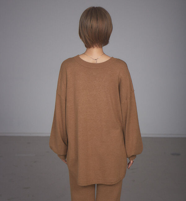 NOMINE「【展開店舗限定】ニットプルオーバー＆パンツセットアップ」|ニット・セーター|