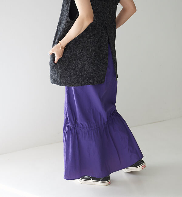 NOMINE「ワッシャーマーメイド２WAYスカート」|スカート|