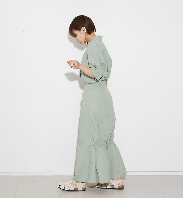 NOMINE「ワッシャーマーメイド２WAYスカート」|スカート|