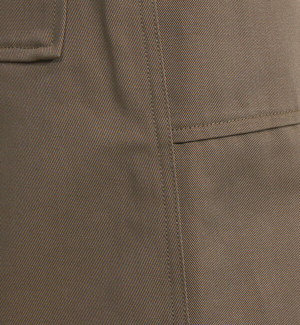 NOMINE「【Dickiesコラボ 別注】ウエスト配色 ベルトチノロングスカート」|スカート|