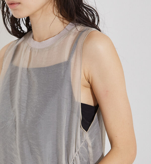 NOMINE「マルチWAY シアーシャーリング ワンピース(キャミワンピセット）」|ワンピース|