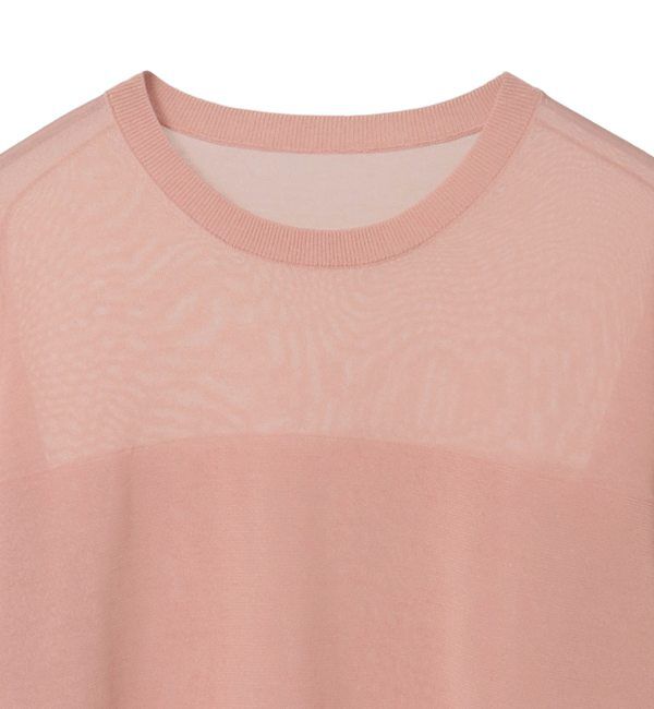 Liesse「ロングスリーブシアーニット」|ニット・セーター|