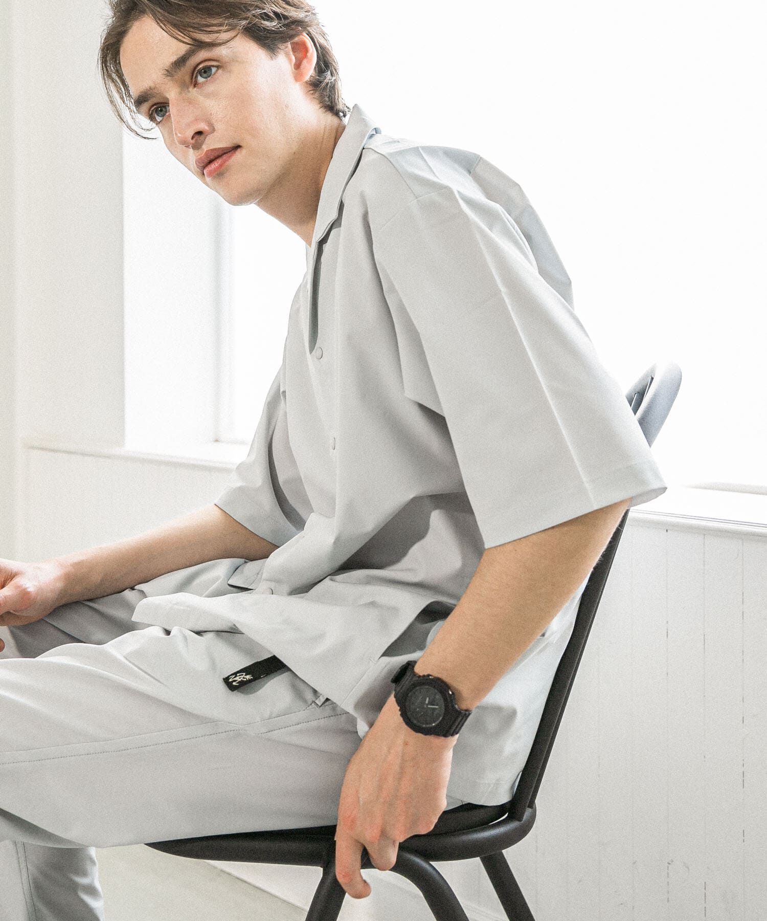 URBAN RESEARCH「『XLサイズあり』『撥水』SOLOTEX STRETCH SHORT-SLEEVE SHIRTS」|シャツ・ブラウス|