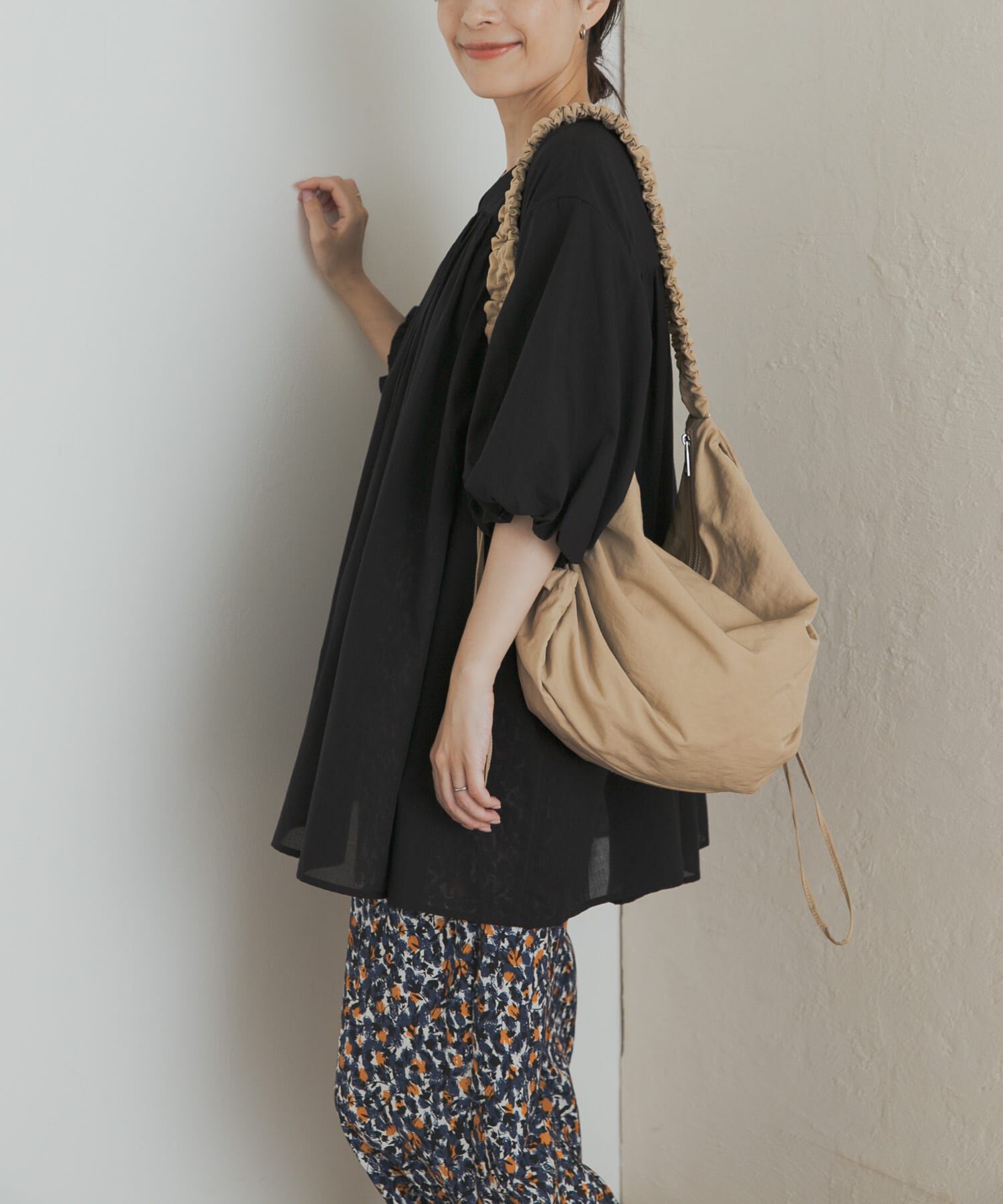 URBAN RESEARCH DOORS「コットンボイルVネックチュニック」|チュニック|