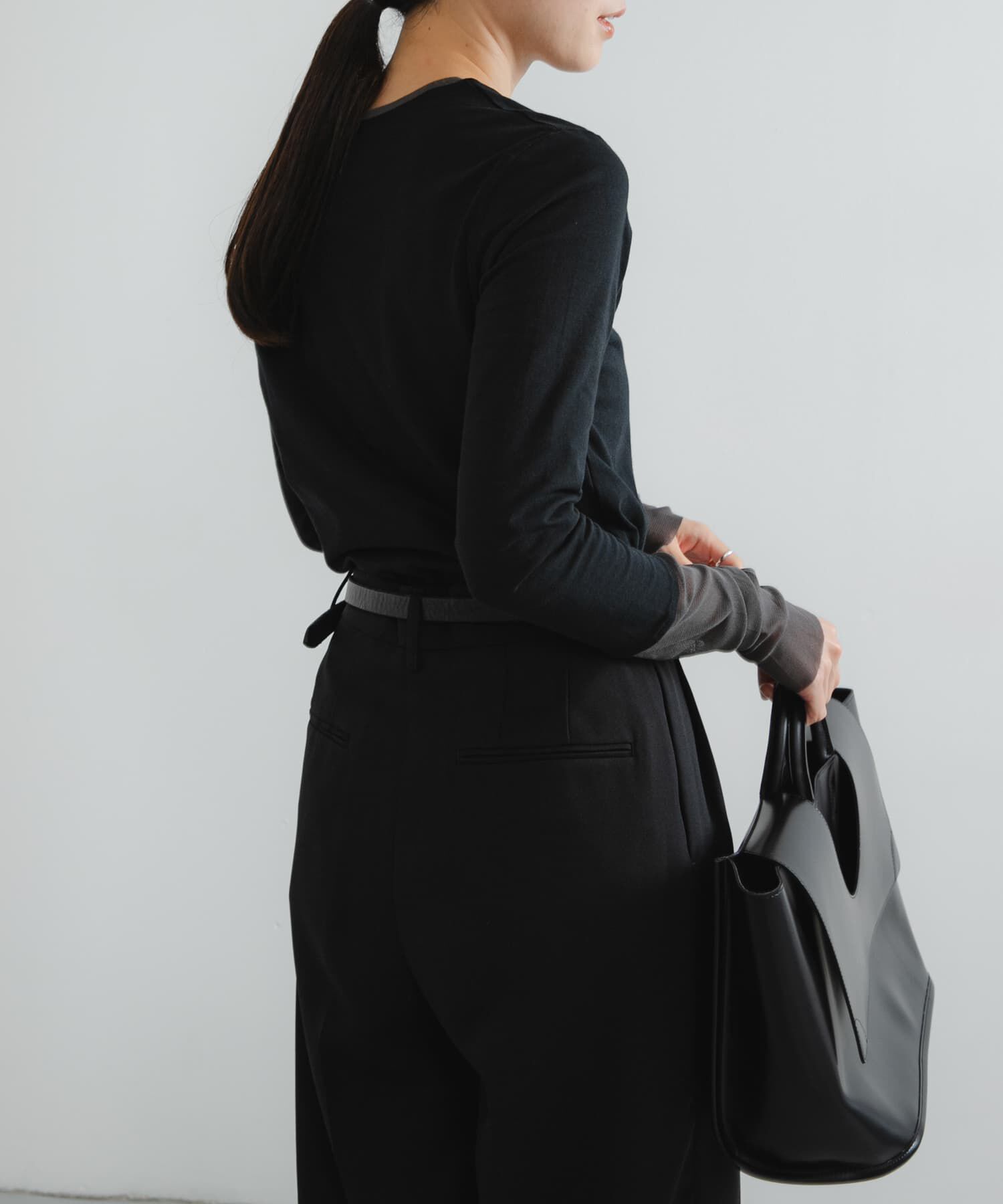 URBAN RESEARCH「チュール切り替えカットソー」|Tシャツ・カットソー|