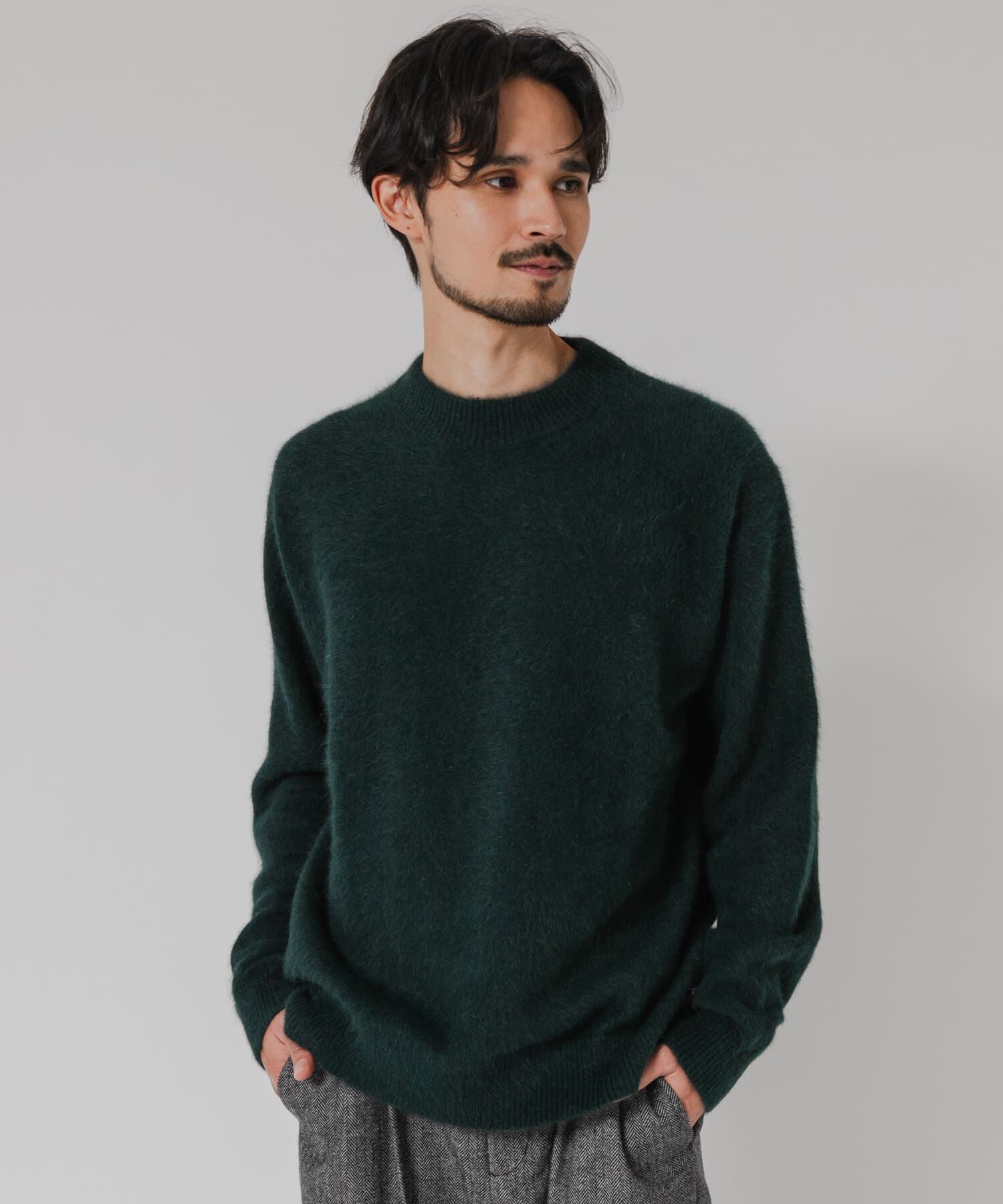 URBAN RESEARCH「FOX CASHMERE CREW-NECK KNIT」|ニット・セーター|