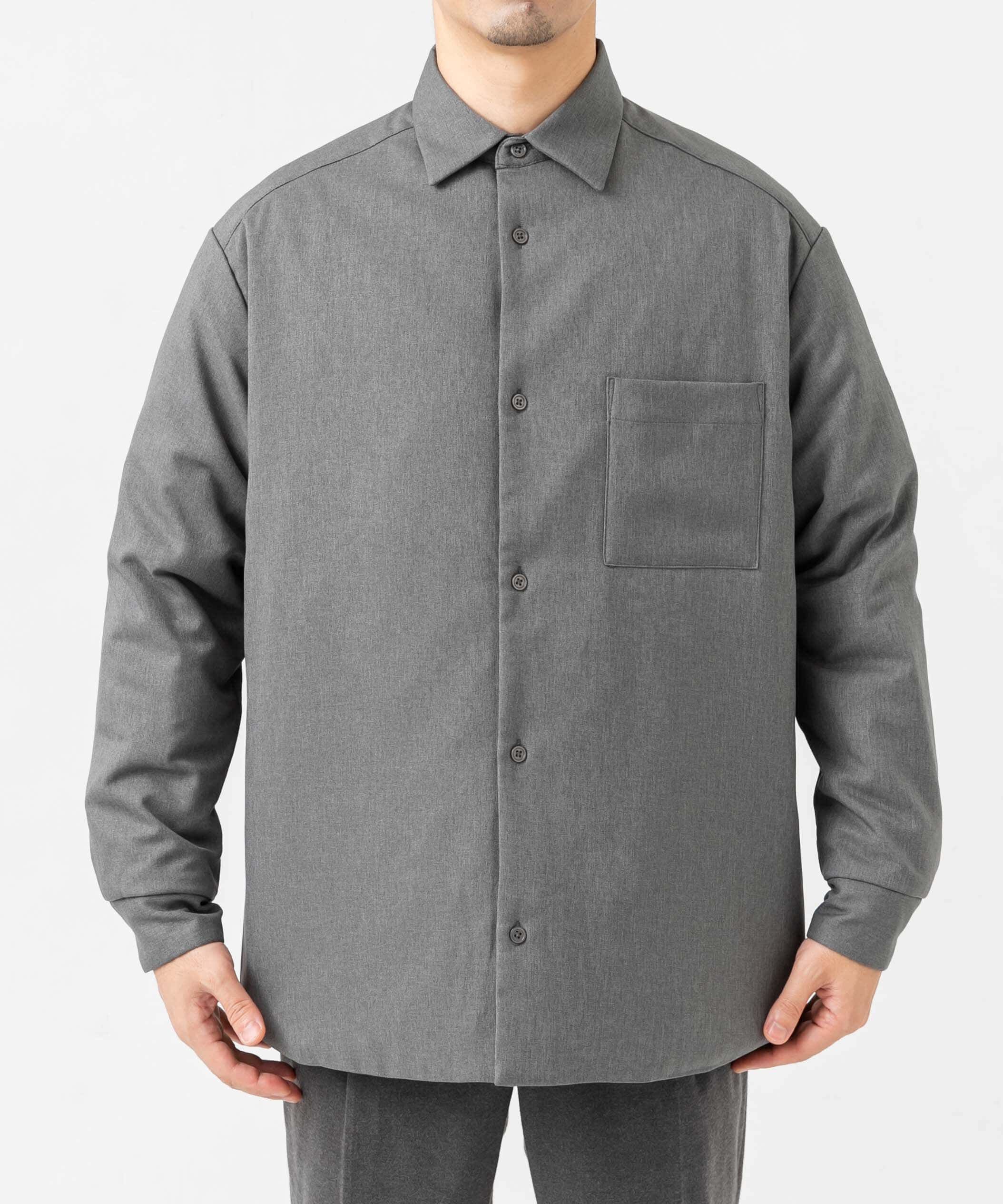 URBAN RESEARCH ROSSO「『XLサイズあり』ヒートパテッドシャツジャケット」|ダウン|