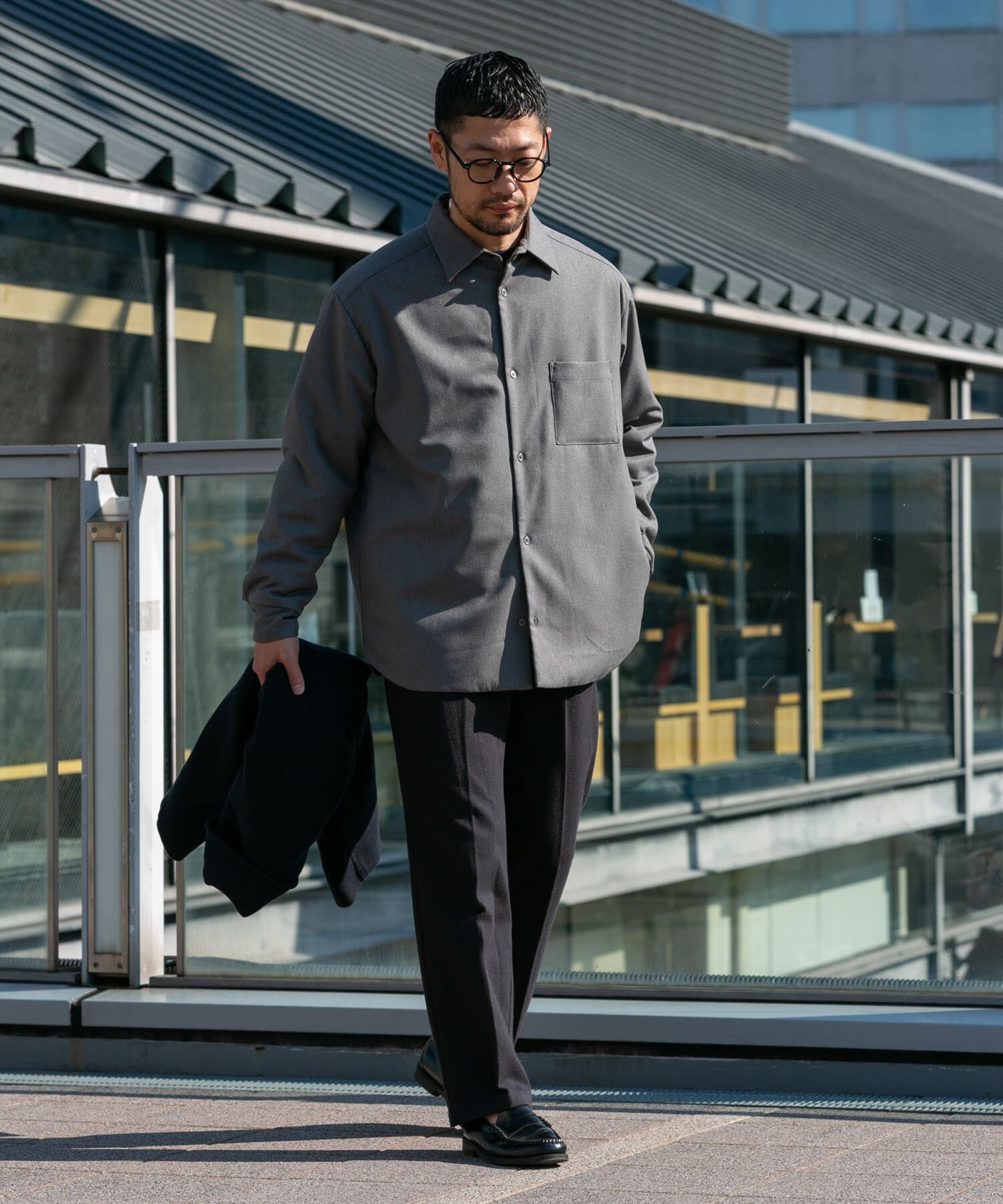 URBAN RESEARCH ROSSO「『XLサイズあり』ヒートパテッドシャツジャケット」|ダウン|