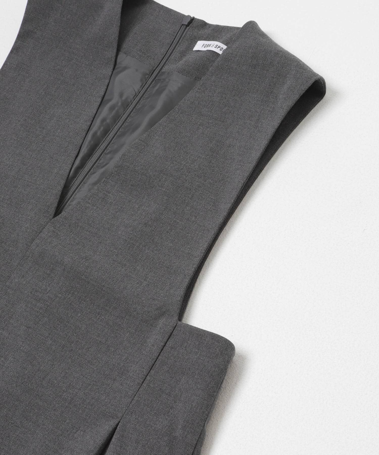 URBAN RESEARCH DOORS「FORK&SPOON　キャリーマンジャンパースカート」|ワンピース|