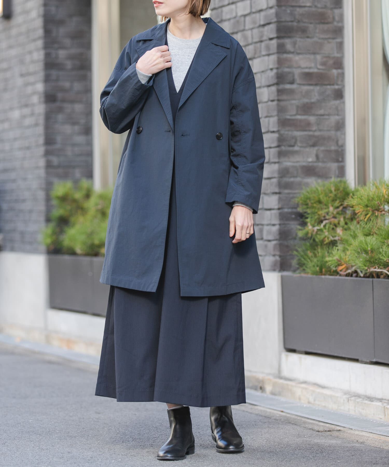 URBAN RESEARCH DOORS「FORK&SPOON　キャリーマンジャンパースカート」|ワンピース|