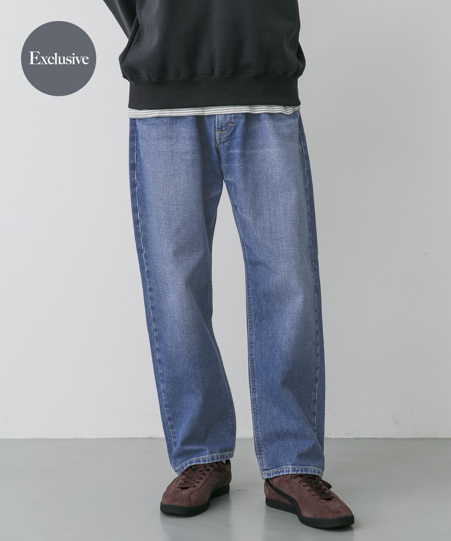 URBAN RESEARCH DOORS「『別注』Lee101&times;DOORS　STRAIGTPANTS」|デニム|インディゴブルー