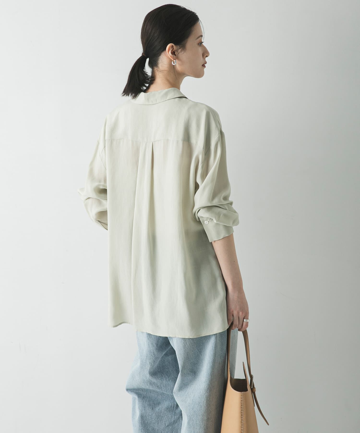 URBAN RESEARCH「キュプラシャツ」|シャツ・ブラウス|