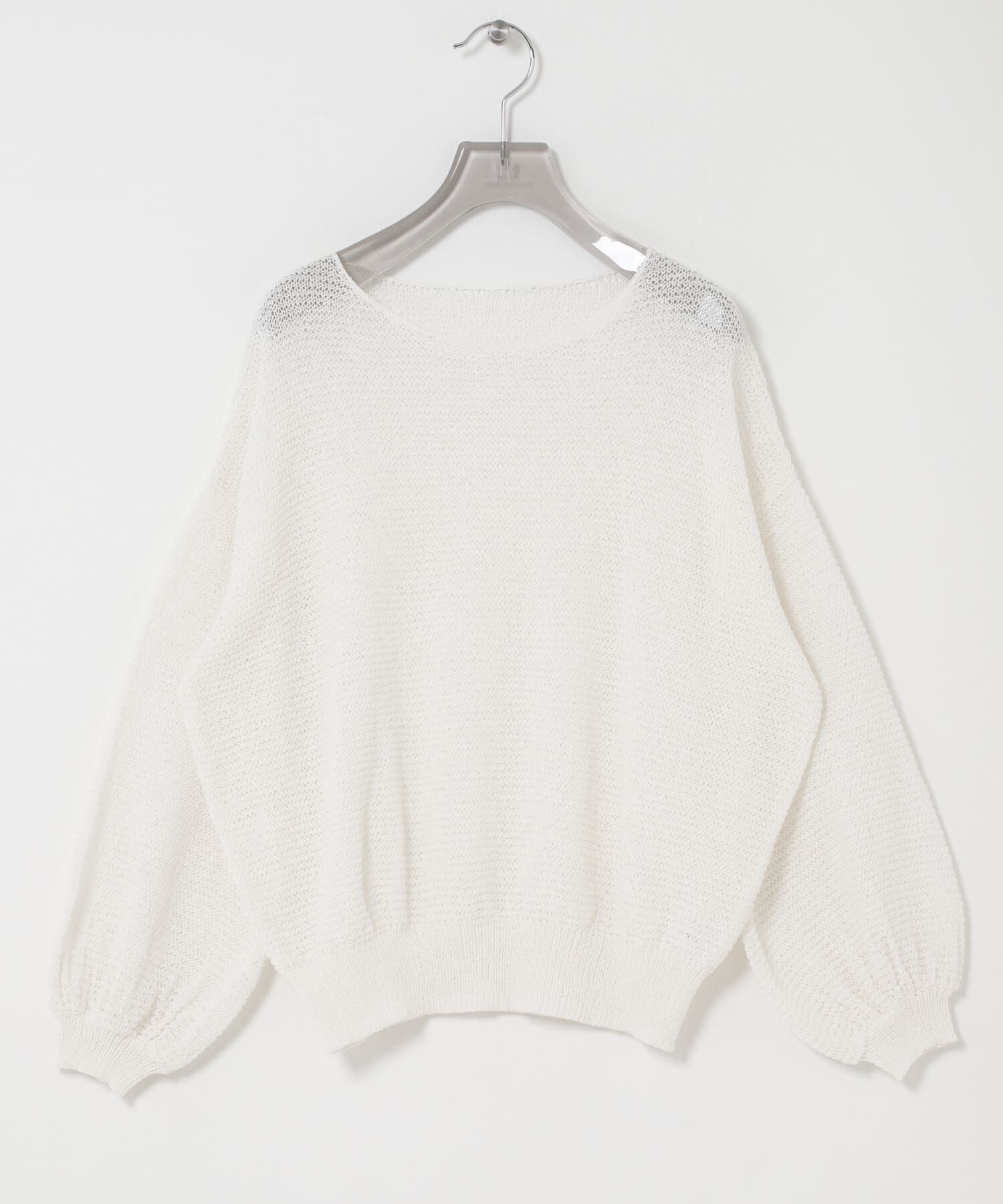 URBAN RESEARCH「ペーパーヤーンボートネックニット」|ニット・セーター|