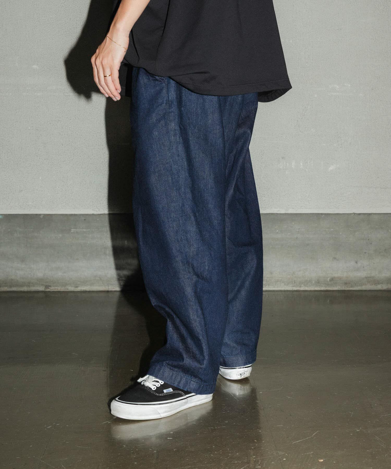 URBAN RESEARCH「Wide Dad　DAD EASY WIDE DENIM PANTS」|デニム|
