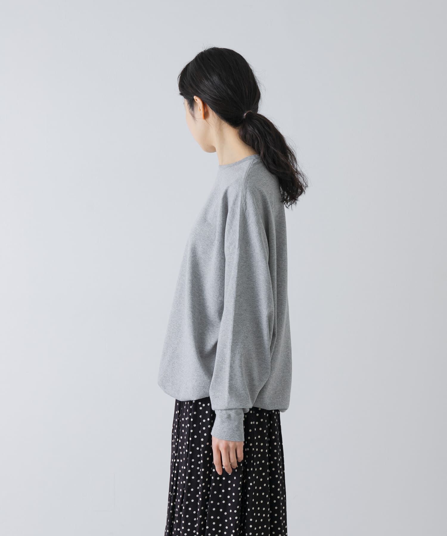 かぐれ「コットンドロストヘムカットソー」|Tシャツ・カットソー|